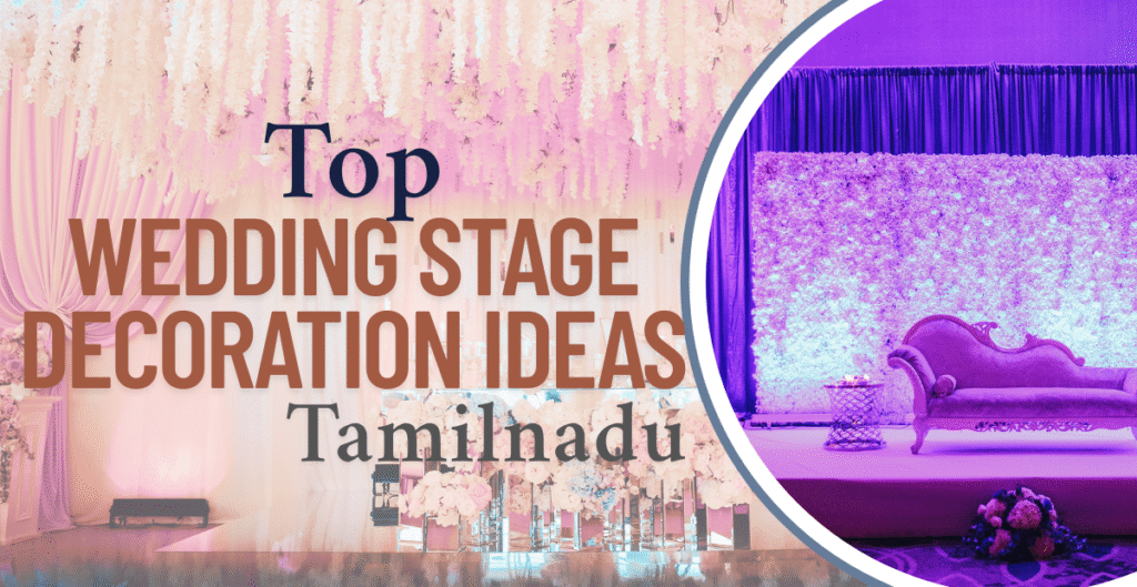 wedding stage decoration in Tamilnadu